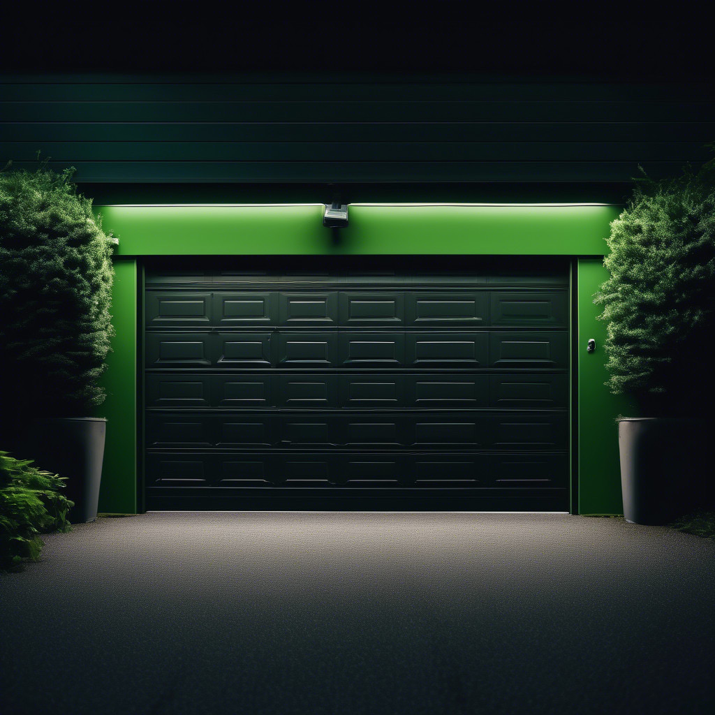 Porte de garage domotique connecter